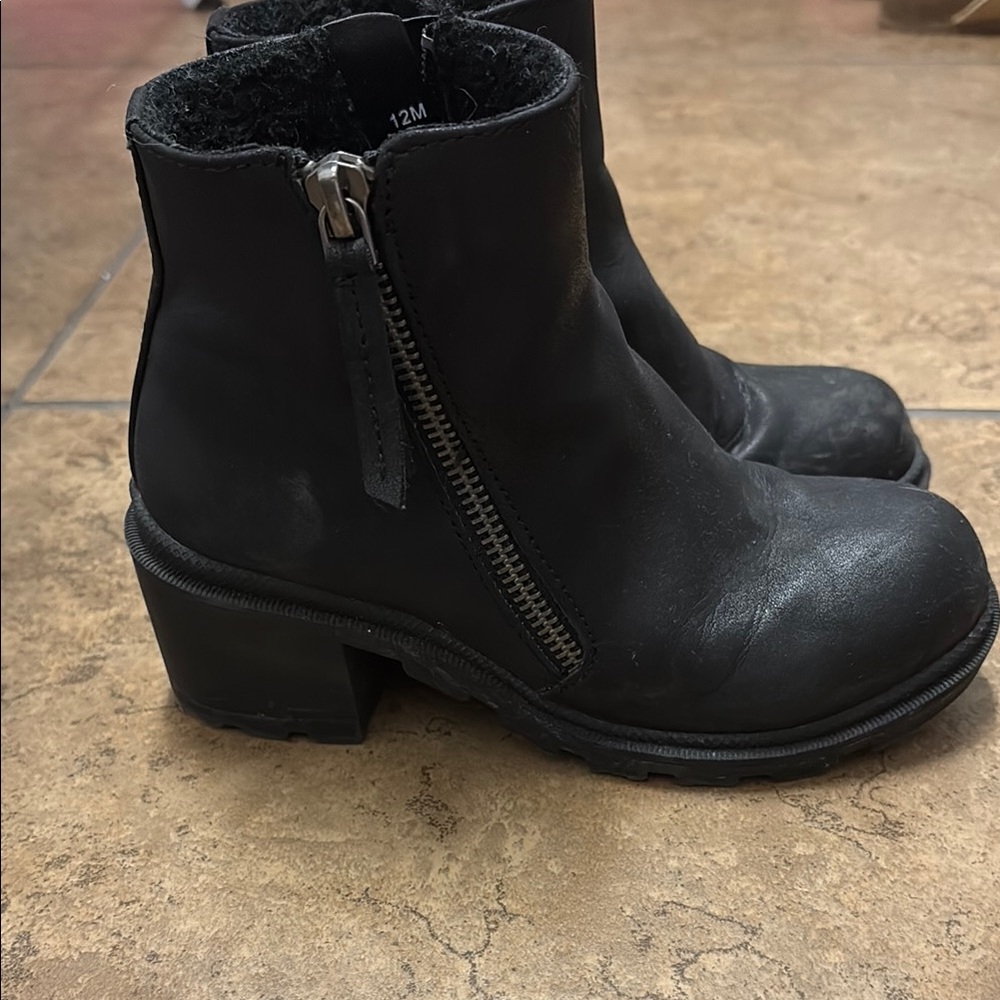 Black Ankle Boots for girls